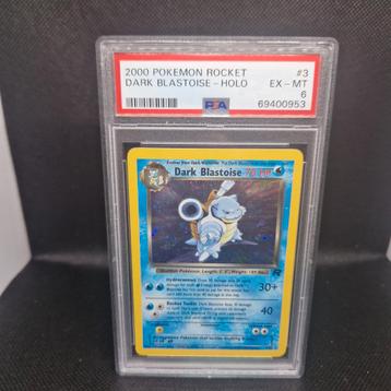Dark Blastoise Holo Rocket PSA 6 beschikbaar voor biedingen