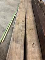 Eiken balken 2 stuks, Tuin en Terras, Ophalen, Zo goed als nieuw, Hardhout, 250 cm of meer