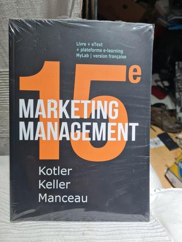 Marketing Management Kotler Keller Manceau, Enlèvement ou Envoi, Comme neuf