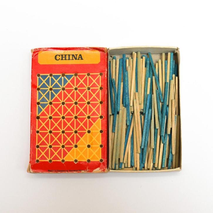 ZEER ZELDZAAM OUD SPEL CHINA/SWEDISH MATCHES, Verzamelen, Merken en Reclamevoorwerpen, Ophalen of Verzenden