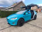 Tesla Model X 100D * Unieke kleur * Enhanced AP * 7-zits, Auto's, Tesla, Model X, Leder, Elektrisch, SUV of Terreinwagen