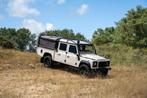 2009 Land Rover defender 130 tdci, Auto's, 90 kW, Zwart, 4 cilinders, Wit