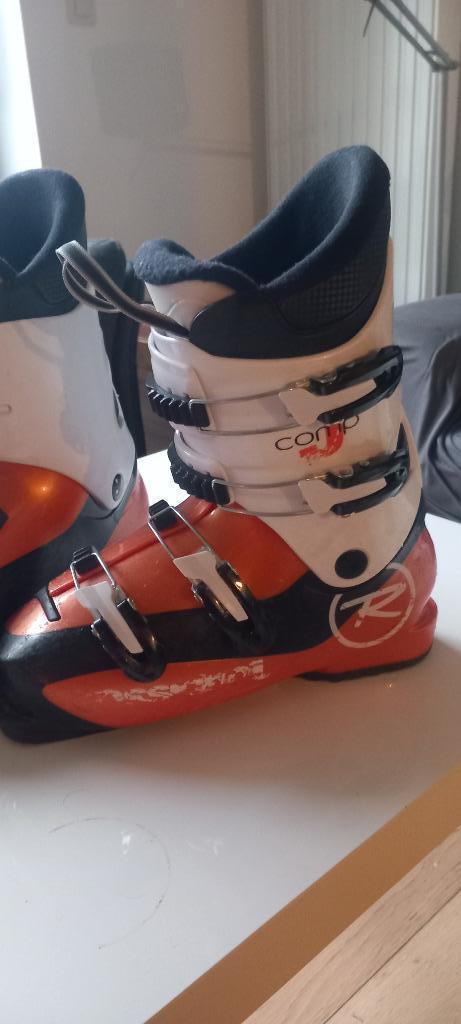 Chaussures de ski Rossignol "COMP j" 25.5 pour enfants/Ados, Sports & Fitness, Ski & Ski de fond, Utilisé, Chaussures, Rossignol