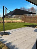 Zweefparasol Bristol 3 x 3 m Zwart, Jardin & Terrasse, Enlèvement, Comme neuf