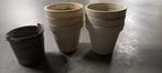 Bloempotten, Tuin en Terras, Bloempotten, Kunststof, Gebruikt, Tuin, Rond
