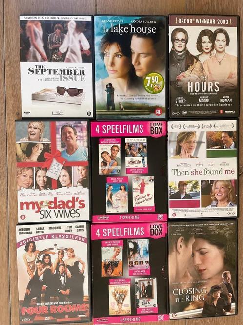 DVD's 9 stuks (Romantisch) - 10 euro, Cd's en Dvd's, Dvd's | Overige Dvd's, Zo goed als nieuw, Vanaf 12 jaar, Ophalen of Verzenden