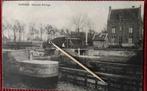 Postkaart Termonde Nouveau Barrage, Ophalen