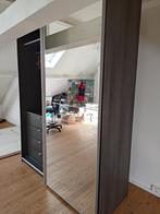 Kledingkast met grote spiegel (als nieuw - gedemonteerd), Huis en Inrichting, Kasten | Kleerkasten, Ophalen, Overige materialen