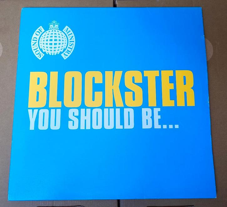 Blockster – You Should Be...(12'' Vinyl), CD & DVD, Vinyles | Dance & House, Comme neuf, Dance populaire, 12 pouces, Envoi
