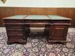 Klassiek Engels Chesterfield Bureau Partnerdesk, Antiek en Kunst, Ophalen of Verzenden