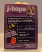 Mcdonald’s TinyTan(BTS) happy meal J-hope Amerikaanse versie, Verzamelen, Poppetjes en Figuurtjes, Ophalen of Verzenden, Nieuw