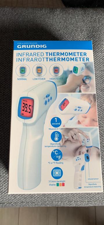Grundig infrarood thermometer, Enlèvement ou Envoi, Neuf