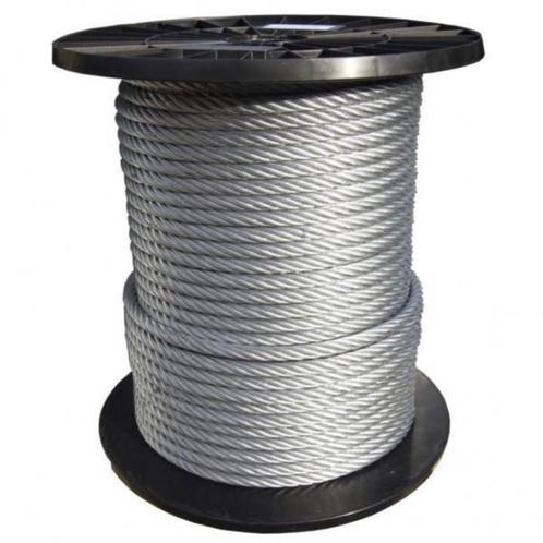 Staalkabel 6 mm per mtr., Auto diversen, Autogereedschap, Nieuw, Ophalen of Verzenden