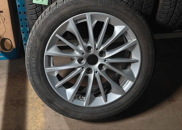 Jantes + pneus BMW, Autos : Divers, Pièces de sport automobile, Utilisé, Enlèvement