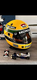 Copie 1/1 du casque de Ayrton Senna, Enlèvement ou Envoi, Neuf, Voitures