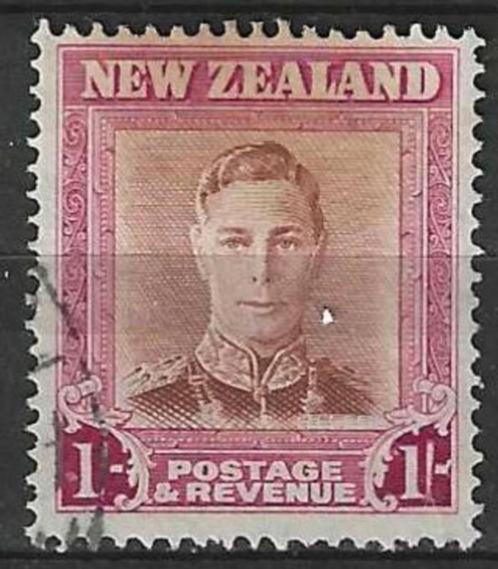 Nieuw Zeeland 1947 - Yvert 291 - George VI  (ST), Postzegels en Munten, Postzegels | Oceanië, Gestempeld, Verzenden