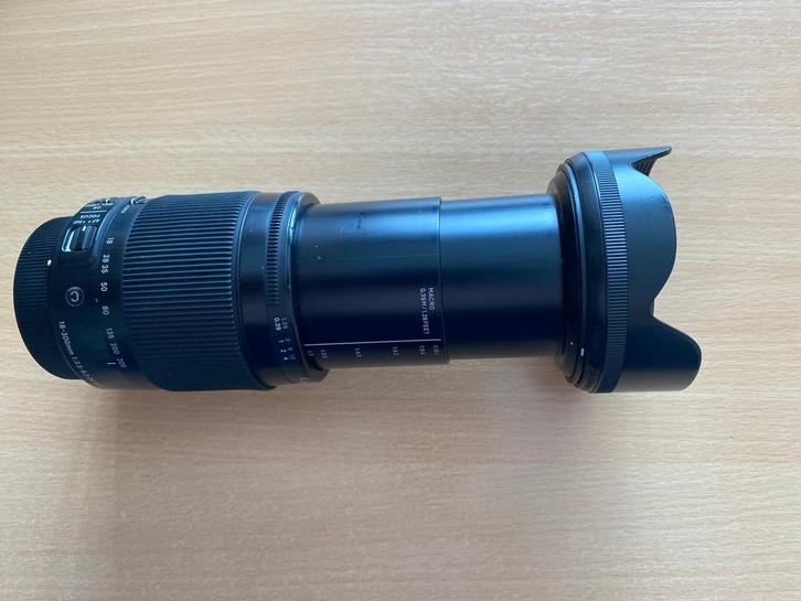Sigma zoom 18-300 1:3.5-6 .3 DC MACRO 72 lens voor Canon, Audio, Tv en Foto, Foto | Lenzen en Objectieven, Zo goed als nieuw, Zoom