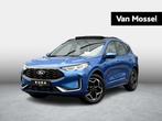 Ford Kuga 2.5i PHEV 178kW ST-Line X-PANO FULL-Directiewagen, Auto's, Ford, Gebruikt, Zwart, 4 cilinders, Blauw