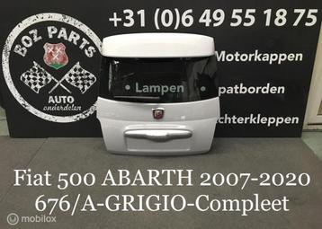 FIAT 500 ABARTH Achterklep Kofferklep Grigio 676/A Origineel