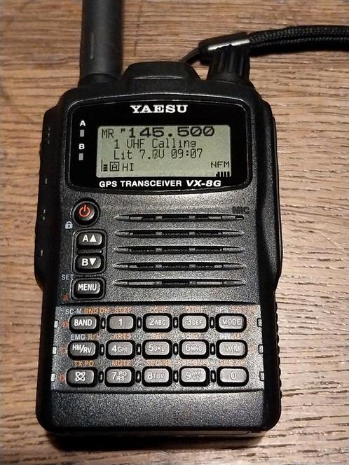 Yaesu VX-8GE met RT-systems software, Telecommunicatie, Zenders en Ontvangers, Gebruikt, Zender en Ontvanger, Ophalen of Verzenden