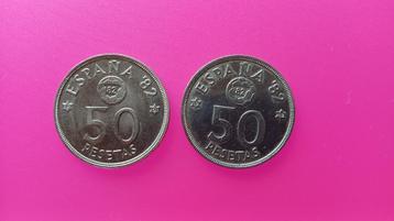 Espagne 50 pesetas España 82 beschikbaar voor biedingen