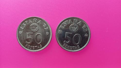 Espagne 50 pesetas España 82, Postzegels en Munten, Munten | Europa | Euromunten, Losse munt, Overige waardes, Spanje, Ophalen of Verzenden