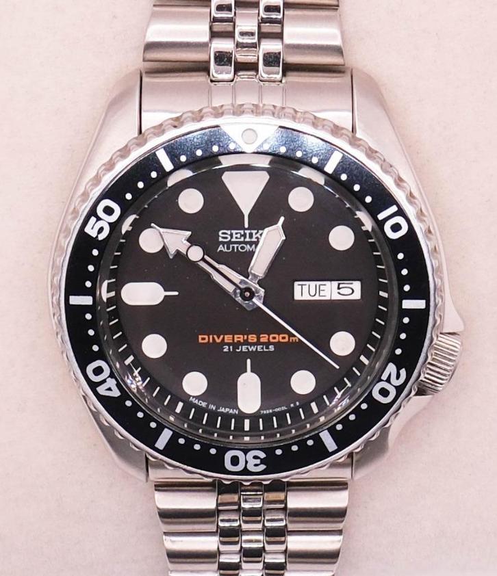 Seiko SKX007 J, Handtassen en Accessoires, Overige Accessoires, Zo goed als nieuw, Ophalen of Verzenden