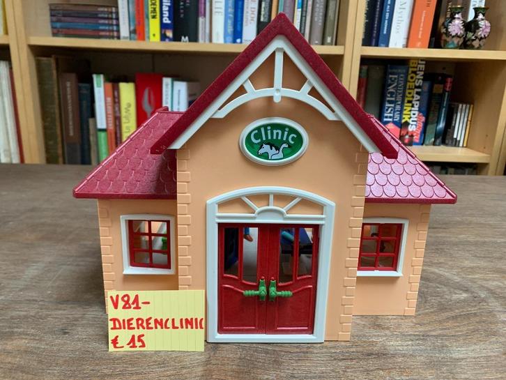 PLAYMOBIL V81: DIERENKLINIEK, Kinderen en Baby's, Speelgoed | Playmobil, Zo goed als nieuw, Los Playmobil, Ophalen of Verzenden