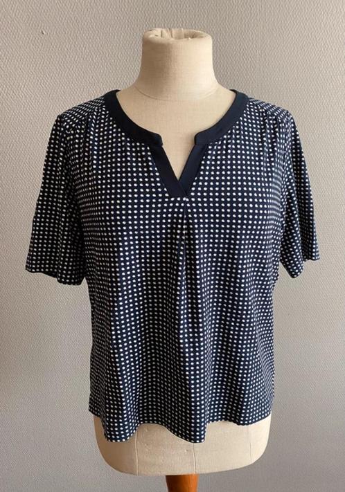 Topje met polkadots Mayerline Brussels maat 42, Vêtements | Femmes, Tops, Comme neuf, Taille 42/44 (L), Manches courtes, Envoi