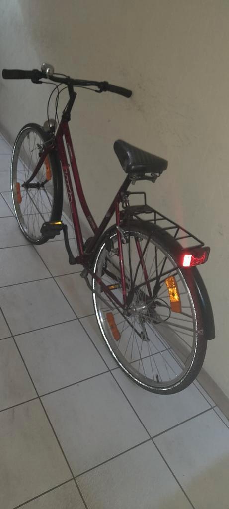 Damesfiets leuven, Fietsen en Brommers, Fietsen | Dames | Damesfietsen, Gebruikt, Versnellingen, Ophalen of Verzenden
