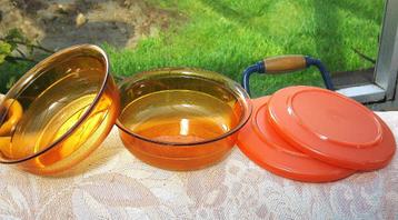 Tupperware: set van 2 kaneelkleurige kopjes beschikbaar voor biedingen