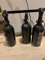 Airsoft perslucht fles 4x, Hobby en Vrije tijd, Ophalen, Zo goed als nieuw