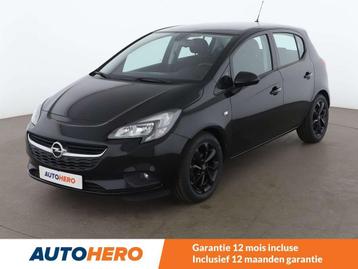 Opel Corsa 1.4 Edition (année de construction 2017), Autos, 1163 kg, Achat, Boîte manuelle, Noir