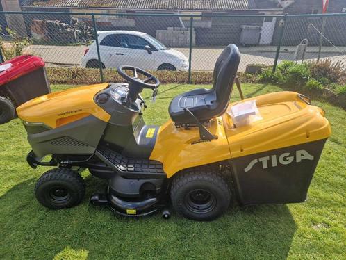 STIGA ESTATE 7102 W Special zitmaaier, Tuin en Terras, Zitmaaiers, Nieuw, 90 tot 120 cm, Elektrische starter, Mulchfunctie, Opvangbak