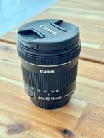 Canon EF-S 10-18mm f/4.5-5.6 IS STM, Comme neuf, Objectif grand angle, Envoi