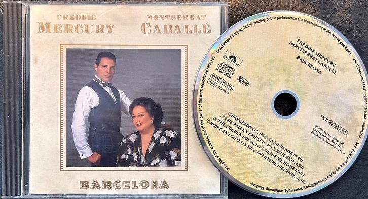 FREDDIE MERCURY - Barcelona  ( CD ), CD & DVD, CD | Pop, Comme neuf, 1980 à 2000, Envoi