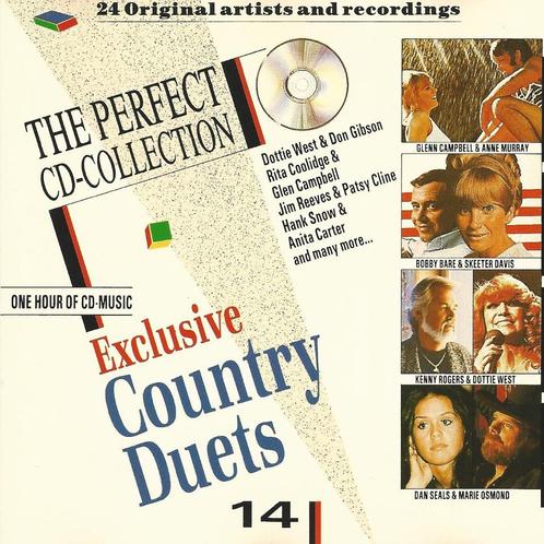 CD * EXCLUSIVE COUNTRY DUETS - Vol. 14, Cd's en Dvd's, Cd's | Country en Western, Zo goed als nieuw, Ophalen of Verzenden