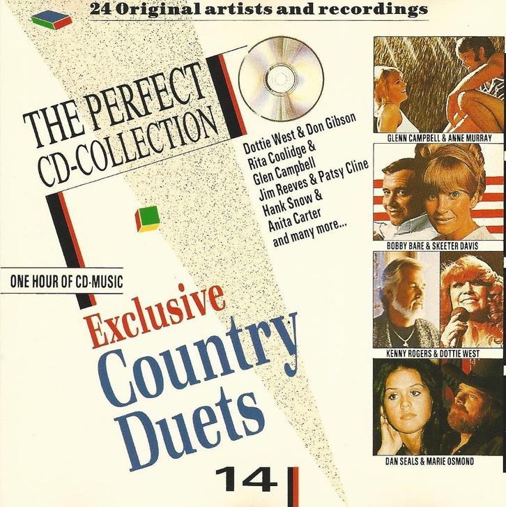 CD * EXCLUSIVE COUNTRY DUETS - Vol. 14, Cd's en Dvd's, Cd's | Country en Western, Zo goed als nieuw, Ophalen of Verzenden