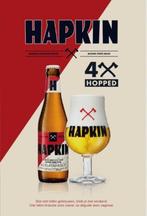 Metalen reclamebord Hapkin 4 * hopped retro vintage mancave, Verzamelen, Ophalen of Verzenden, Zo goed als nieuw, Reclamebord
