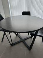 Ronde tafel met 4 stoelen (Weba), Rond, Gebruikt, Vier personen, Ophalen
