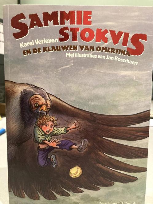 Sammie Stokvis en de klauwen van Omertina van Karel Verleyen, Boeken, Kinderboeken | Jeugd | 10 tot 12 jaar, Zo goed als nieuw