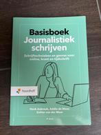 Basisboek Journalistiek schrijven - De Moor, Asbreuk,…, Boeken, Ophalen of Verzenden, Zo goed als nieuw, Addie de Moor; Henk Asbreuk; Esther van der Meer