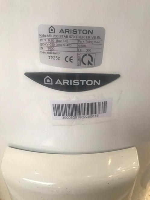 Ariston 200liter elektrische boiler - warmwaterketel, Doe-het-zelf en Bouw, Sanitair, Gebruikt, Bad, Ophalen