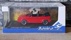 VW GOLF 1 CABRIOLET sportline RED 1/43ème, Enlèvement ou Envoi, Solido, Voiture, Solido