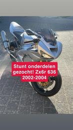 GEZOCHT stunt onderdelen zx6r 636 2002-2004, Motoren, Ophalen of Verzenden