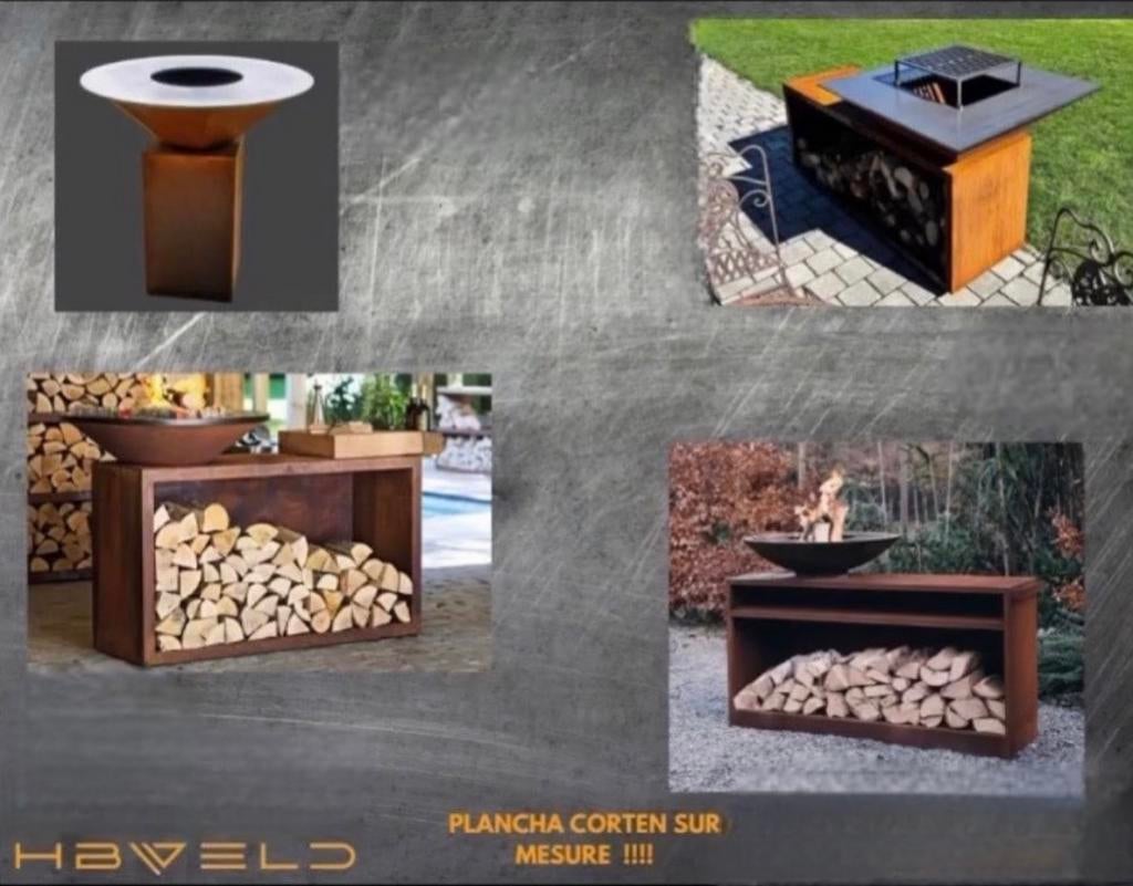 Bakplaat op maat — handgemaakt, Tuin en Terras, Vuurkorven, Zo goed als nieuw, Ophalen of Verzenden