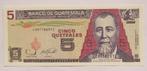 Guatemala 5 Quetzales   2006, Postzegels en Munten, Bankbiljetten | Amerika, Ophalen of Verzenden, Zuid-Amerika
