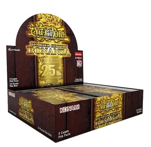 Yu-Gi-Oh! – Quarter Century Bonanza Booster Display Te Koop!, Hobby en Vrije tijd, Verzamelkaartspellen | Pokémon, Nieuw, Boosterbox