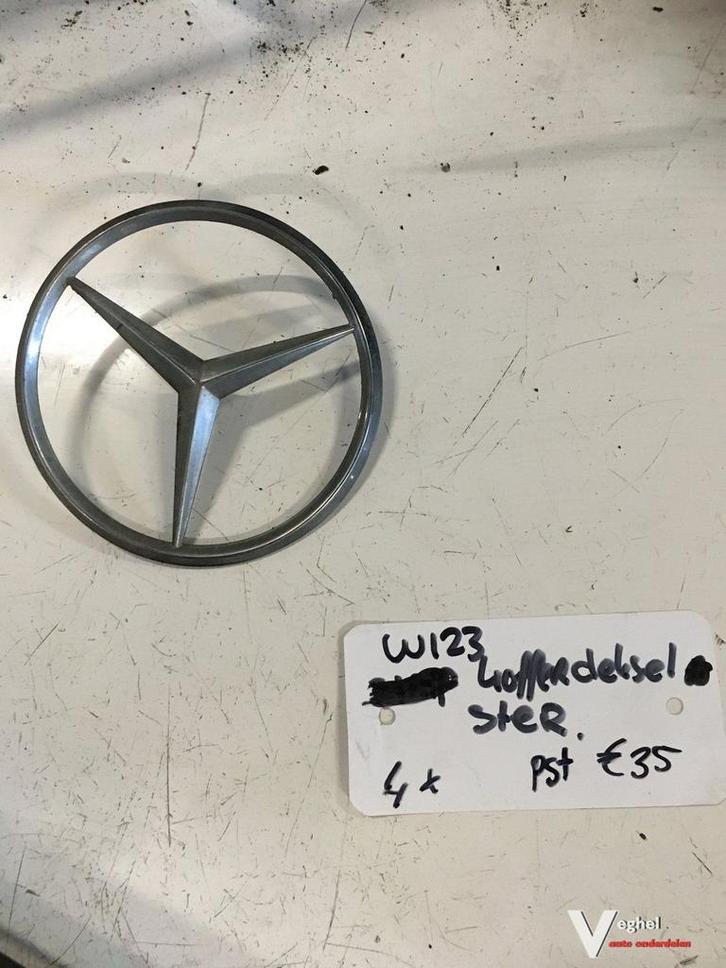 Mercedes W123 Kofferbak Ster, Auto-onderdelen, Carrosserie, Gebruikt, Ophalen of Verzenden