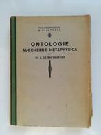 Ontologie / Algemeene Metaphysica (1933 / L. De Raeymaker), Boeken, Filosofie, Gelezen, Metafysica of Natuurfilosofie, Dr. L. De Raeymaker